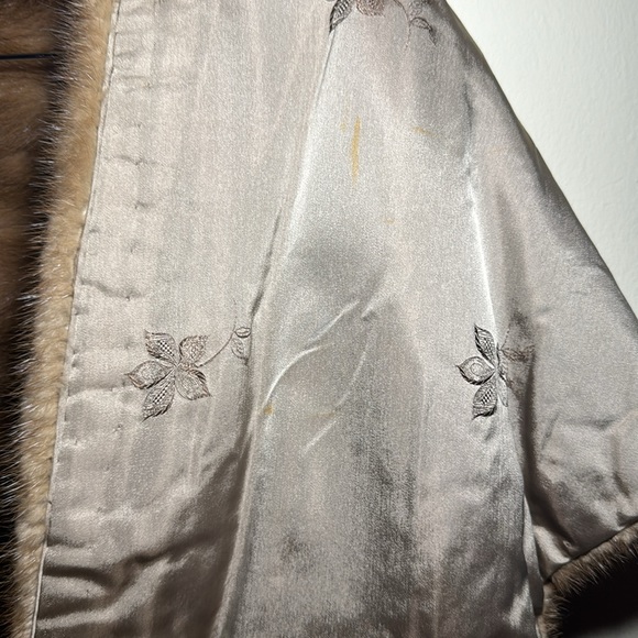 Vintage L’’elegante Autumn Haze Mink Fur Stole - cape shawl size OS - Picture 8 of 8